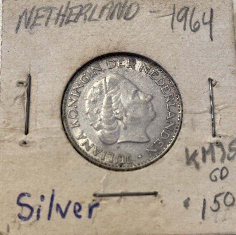 Read more about the article 1964 Netherlands Silver Gulden coin