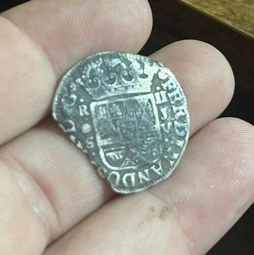 Read more about the article 2 Reales 1758 Spanish Colonial Silver Old Coin Pirate Gold Era Clipped