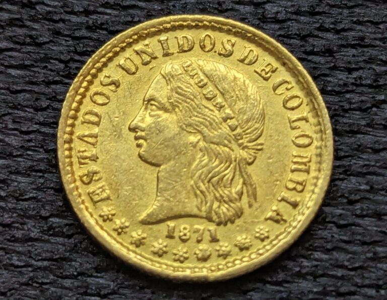 Read more about the article 1871 Gold 2 Pesos Medellin Colombia