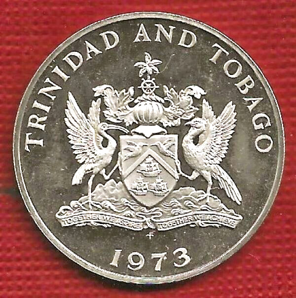 Read more about the article 1973 TRINIDAD AND TOBAGO – ONE DOLLAR – PROOF COIN – UNCIRCULATED – FREE SHIP