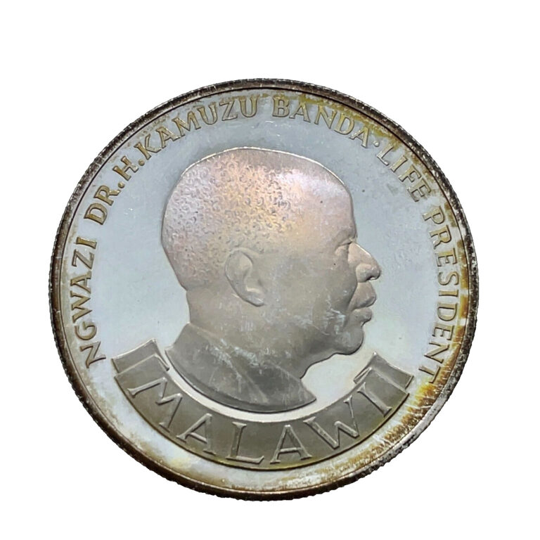 Read more about the article 1974 Malawi 10 Kwacha .925 Silver Proof Coin 10th Anniversary of Independence