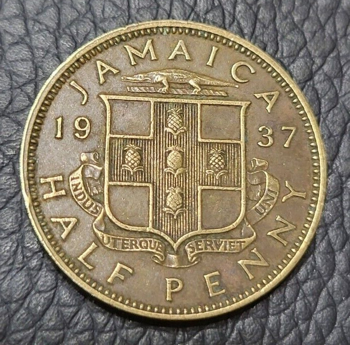 Read more about the article 1937 Jamaica Half Penny Coin