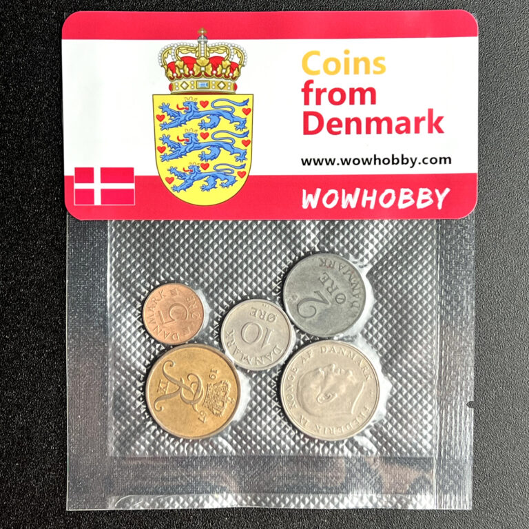 Read more about the article Danish Coins 🇩🇰 5 Unique Random Coins from Denmark for Coin Collecting 🇩🇰