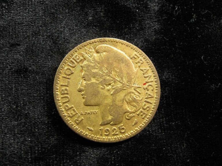 Read more about the article old world coin TOGO Africa French Mandate 2 francs 1925 KM3 “Marianne” (106)