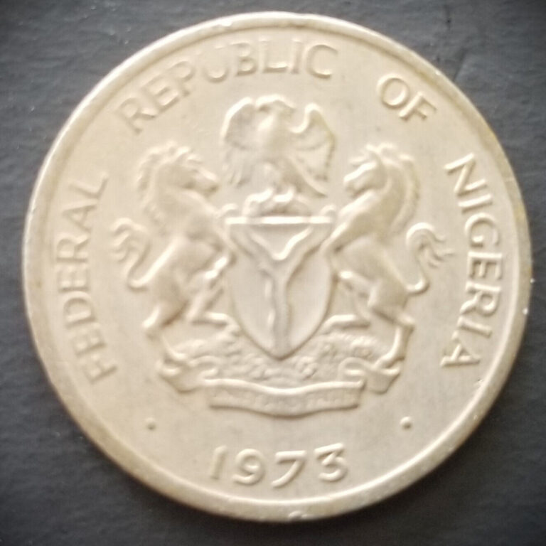 Read more about the article Nigeria 1973 ~ 5 Kobo Coin ~ KM# 9.1