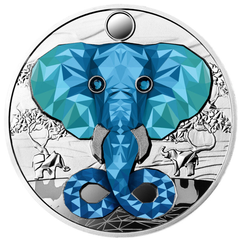 Read more about the article 2023 Cameroon Be Great Elephant Coin 1 oz .999 Silver Proof Mint of Poland