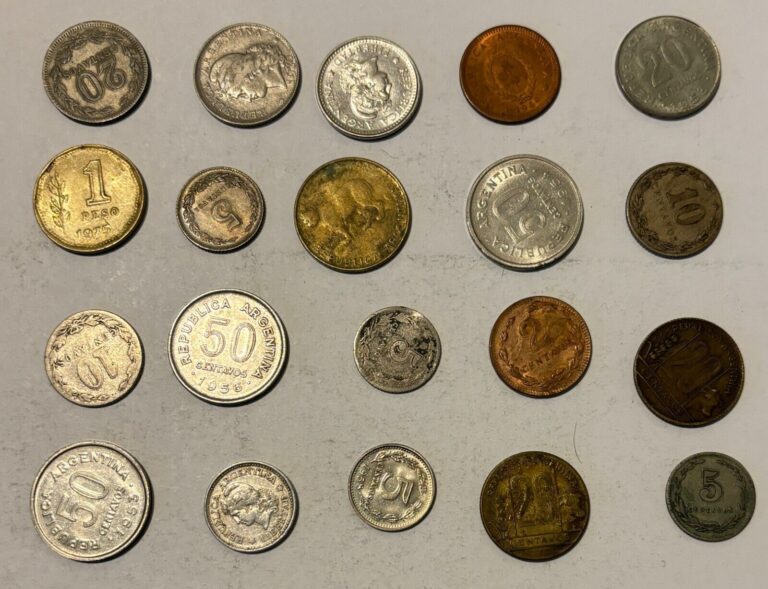 Read more about the article Argentina Coin Collection 20 coins