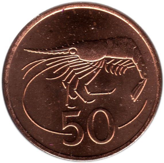 Read more about the article Icelander Coin Iceland 50 Aurar | Giant Bergrisi | Shrimp | 1986