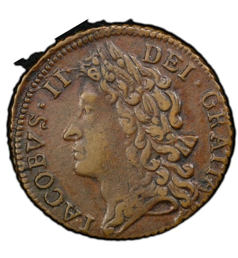 Read more about the article Ireland Jan 1689 PCGS AU50 Gun Money Shilling ~ Smooth surfaces