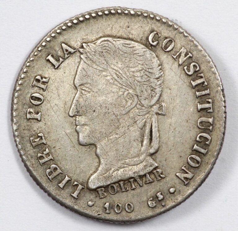 Read more about the article 1862-PTS FP Bolivia 2 Soles Silver Coin