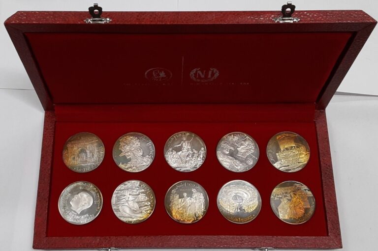Read more about the article 1969 Tunisia Silver Dinars Proof Coins/History of Tunisia Series w/Original Case