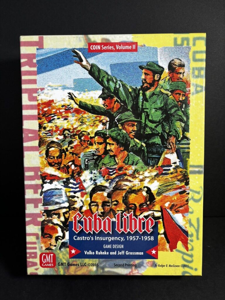 Read more about the article Cuba Libre GMT Games Board Game 100% Complete (2nd Printing!) Volume 2 *RARE!