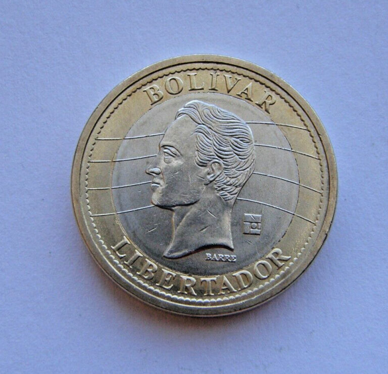 Read more about the article Venezuela UNC Coin 1 Bolivar 2007 Bi-metallic 8.04gr. 24mm (Low Shipping)