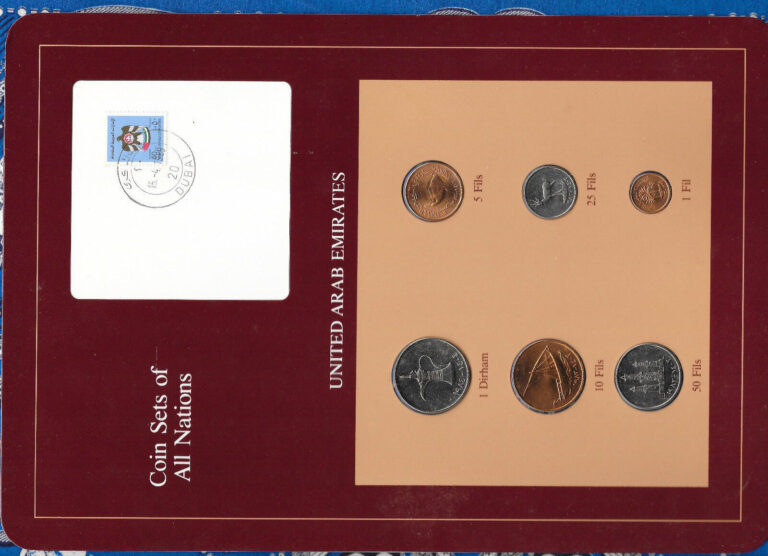 Read more about the article Coin Sets of All Nations UAE United Arab Emirates UNC 1973-1984