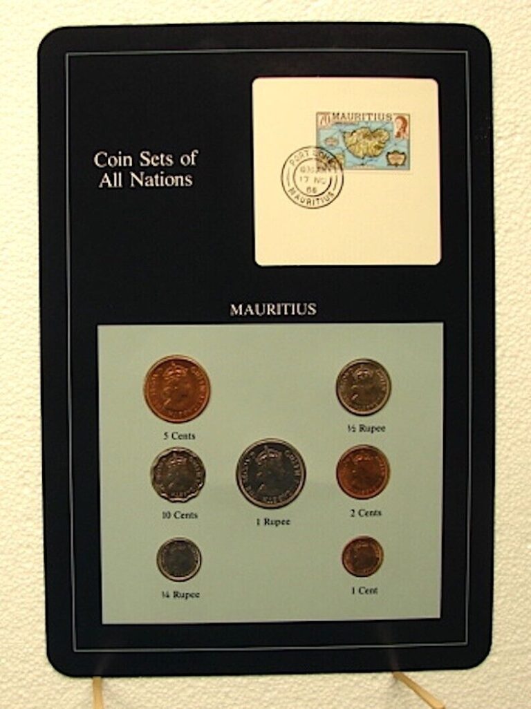 Read more about the article 1978====”Mauritius”==Lot of 7–Uncirculated Coins—Free Ship