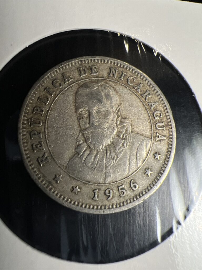 Read more about the article 1956 Nicaragua 25 Centavos Z2068