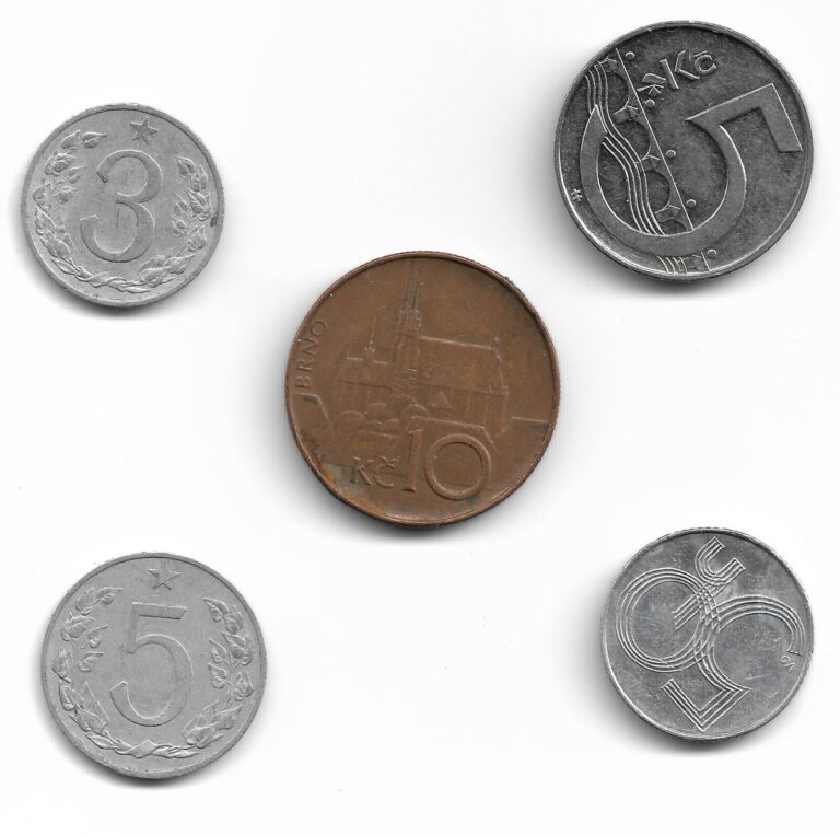 Read more about the article Czechoslovakia 5 Coin Lot