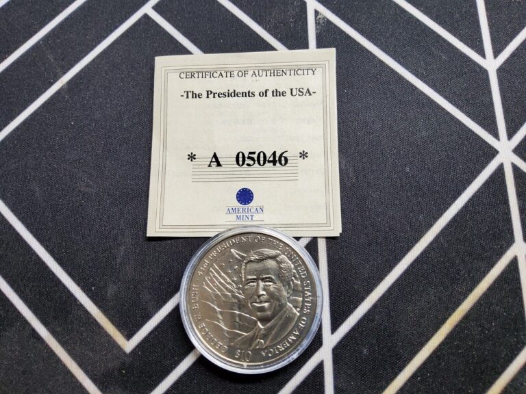 Read more about the article 2003 Liberia  G. W. Bush $10 Commemorative Coin