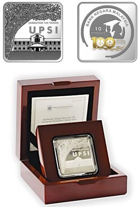 Read more about the article MALAYSIA 100 years University 2024 PROOF STERLING SILVER COIN 925 10 ringgit