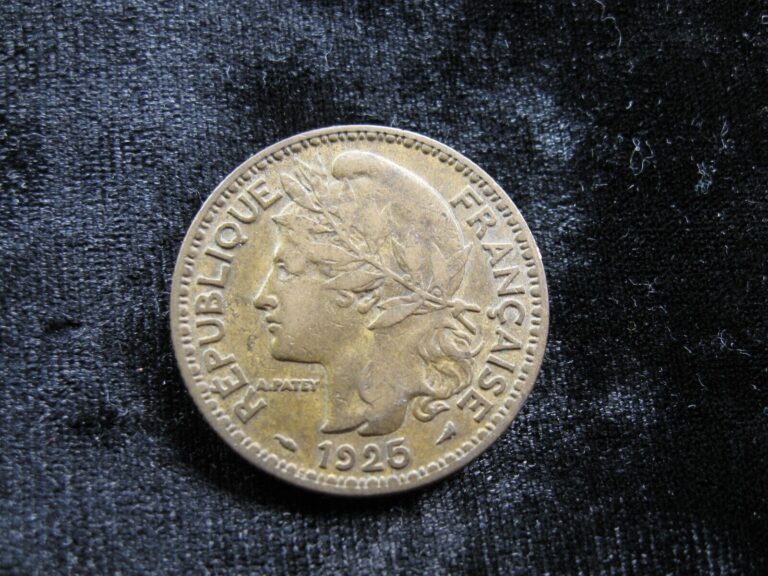 Read more about the article old world coin TOGO Africa French Mandate 2 francs 1925 KM3 “Marianne” (104)