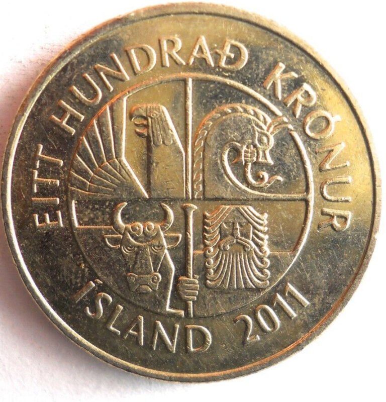 Read more about the article 2011 ICELAND 100 KRONUR – AU – Excellent Uncommon Coin – Bin #998