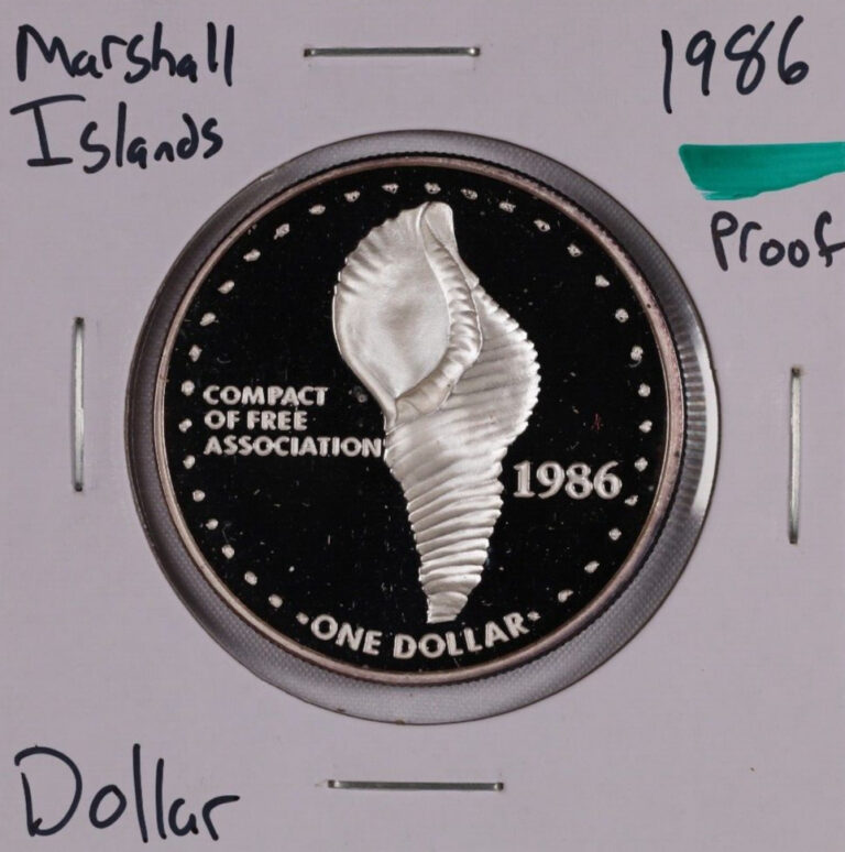 Read more about the article 1986 Marshall Islands 1 dollar Silver Proof Coin – Compact of Free Association