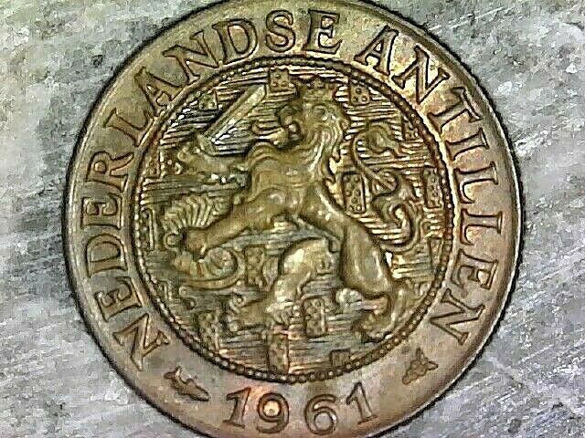 Read more about the article 1961 Netherlands 1 CENT–BRONZE COMPOSITION –KM# 1