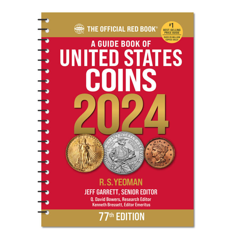 Read more about the article Guide Book of United States Coins 2024 (Spiral Bound) Red Book U.S. Coin Pricing