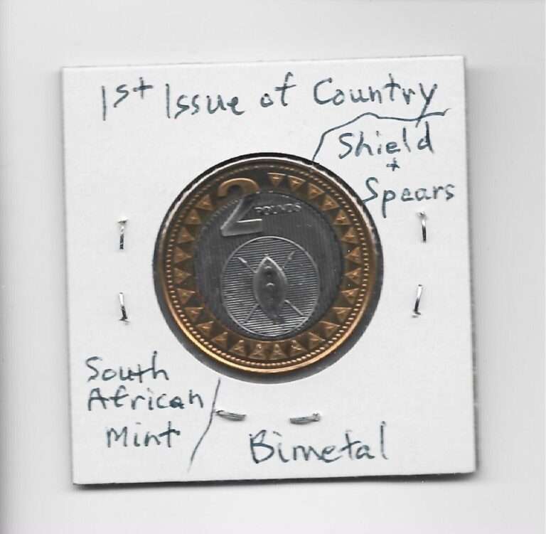 Read more about the article South Sudan 2 Pounds 2015 K5 1st Issue of Country Bimetal Nobody travels here.