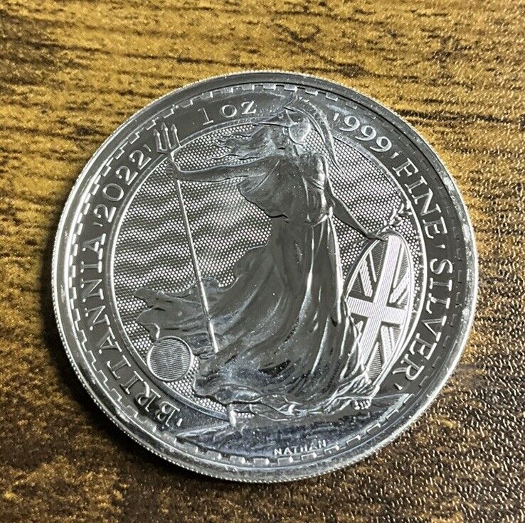 Read more about the article 2022 Great Britain 1 oz Silver Britannia £2 Coin BU Fresh from TUBE!