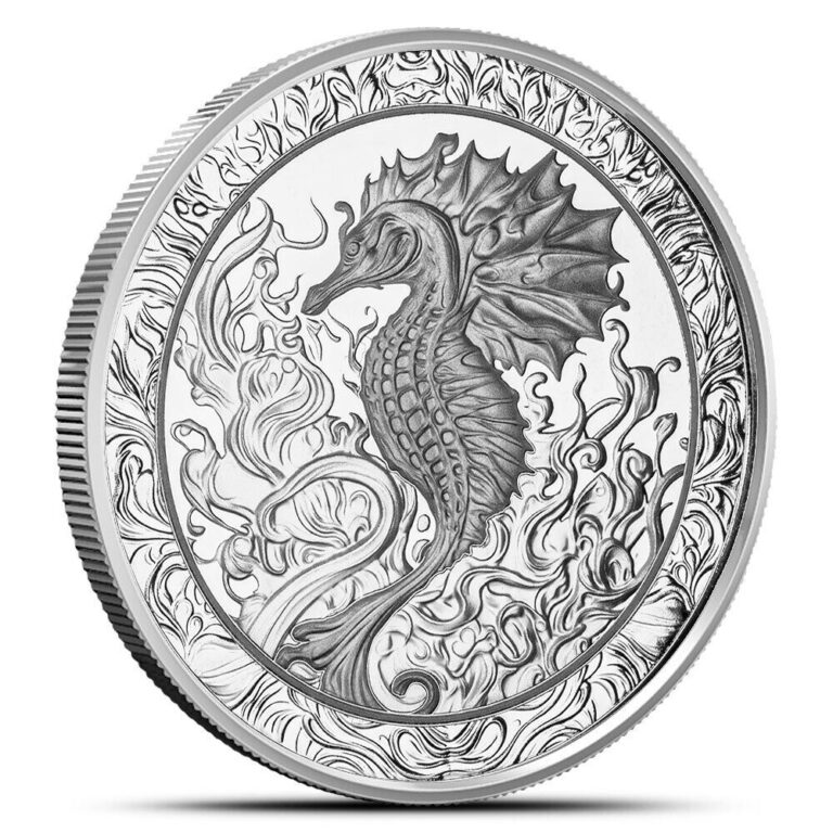 Read more about the article 2023 1 oz Samoa Silver Seahorse Coin (BU)