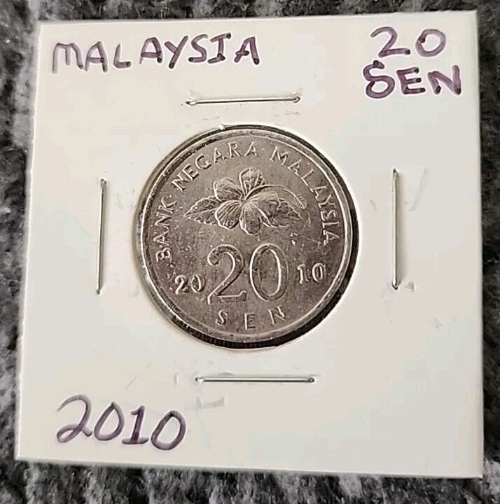 Read more about the article 2010 Malaysia 20 Sen Coin AU