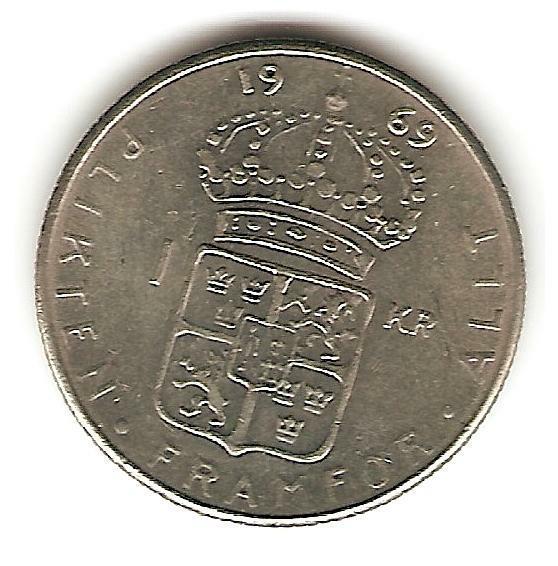 Read more about the article 1969 SWEDEN COIN 1 KRONA