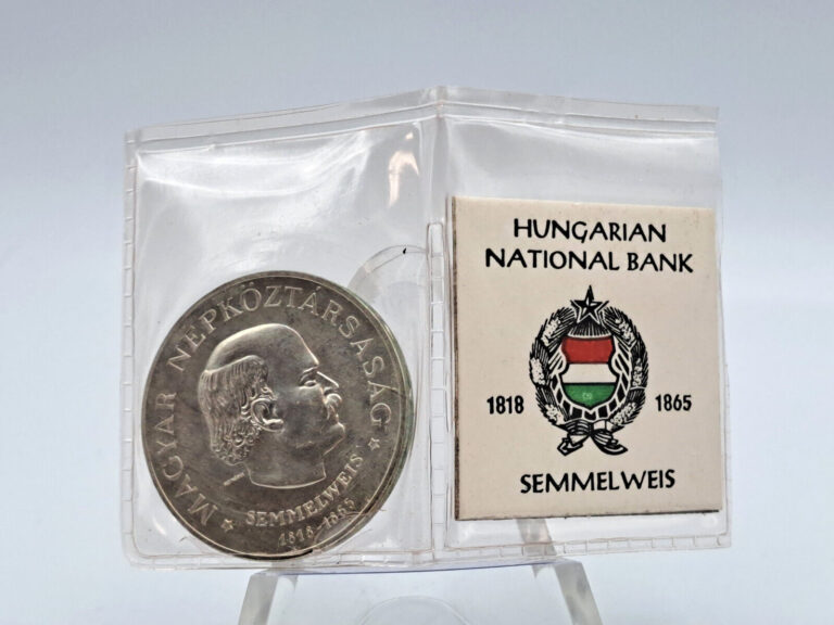 Read more about the article 1968 Hungary 50 Forint – Ignác Semmelweis **In Original Plastic**