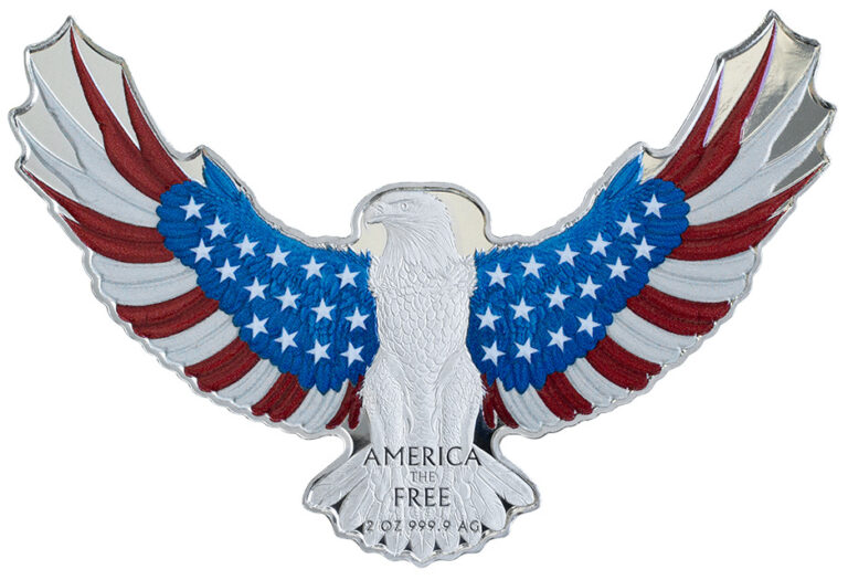 Read more about the article 2024 Solomon Islands America the Free Bald Eagle 2 oz Silver Coin