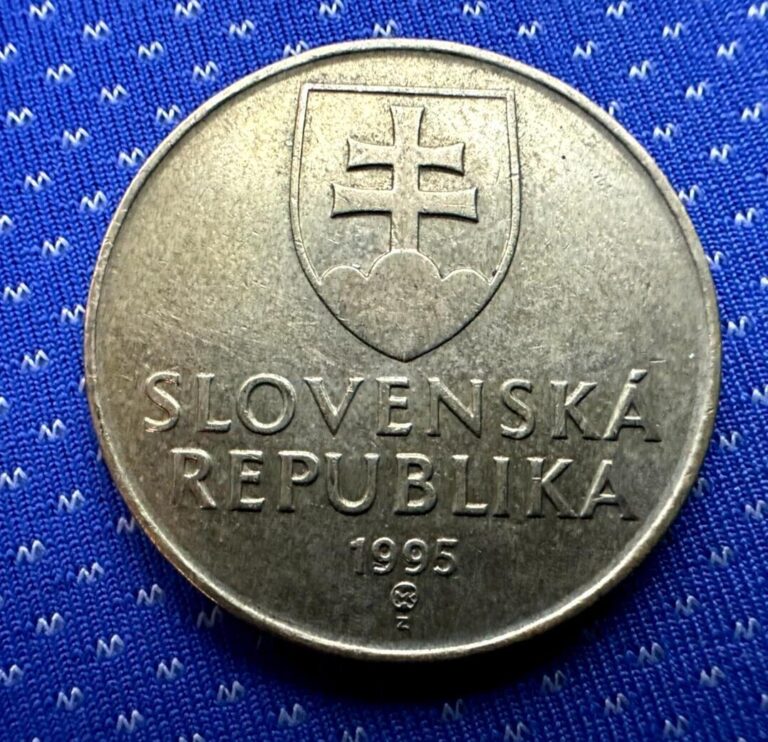 Read more about the article 1995 Slovakia 10 Korun Coin       #M427