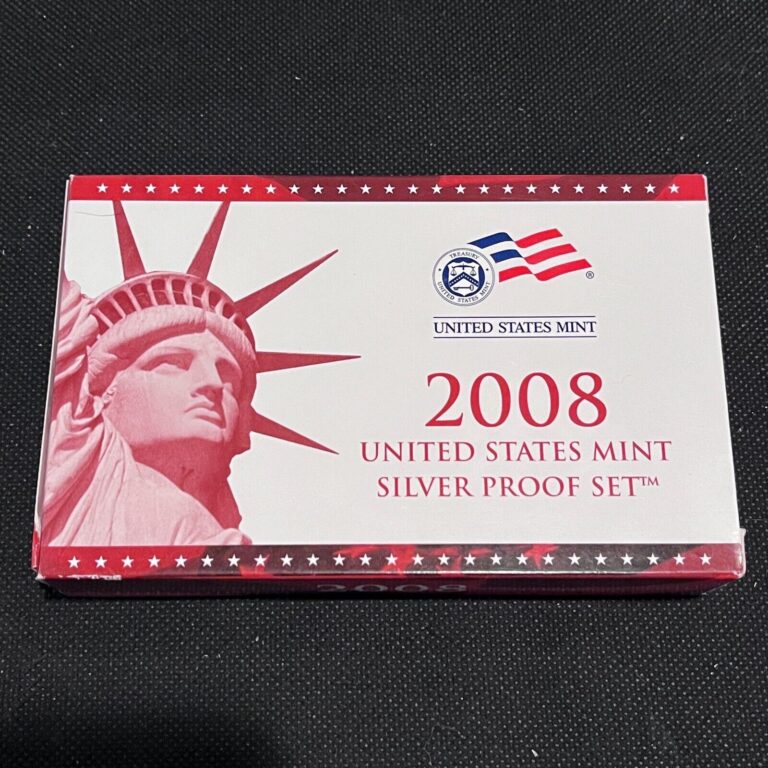 Read more about the article 2008 S UNITED STATES MINT SILVER PROOF 14 COIN SET OGP BOX andCOA (QTY AVAIL) #531