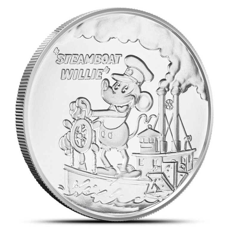 Read more about the article 2024 1 oz Fiji Silver Steamboat Willie Coin (BU)