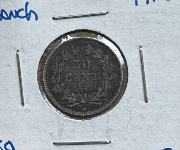 Read more about the article 1846 A France 50 Centimes – Silver