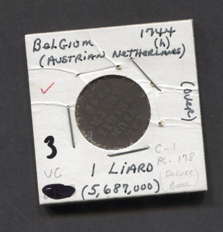 Read more about the article 1744-Belgium-VG/ 1 Liard