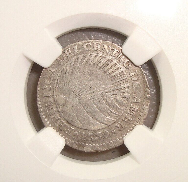 Read more about the article 1830 T-F Central American Republic Honduras Silver Real NGC VF25
