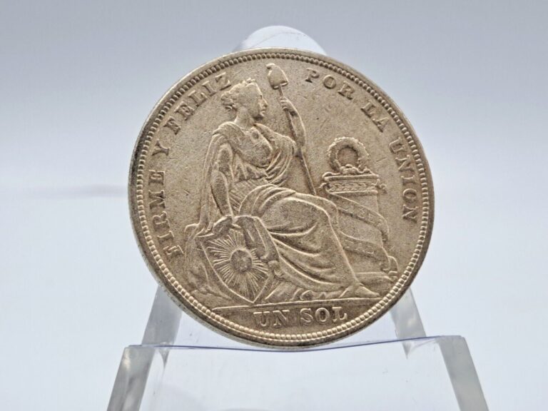 Read more about the article 1923 Peru 1 Sol **Semi-Key Date Nice Coin**