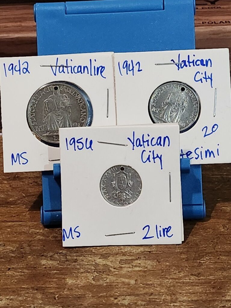 Read more about the article **For Sale: Exclusive Vatican City Coin Set – A Collector’s Dream**