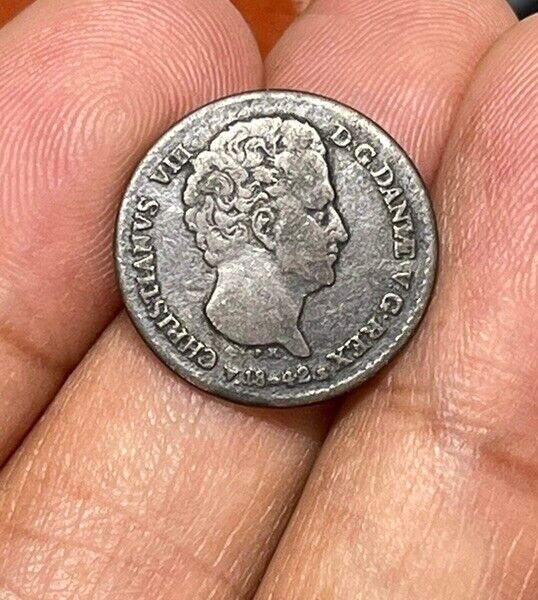 Read more about the article 1842 Denmark 1-1/4 Schillings Coin