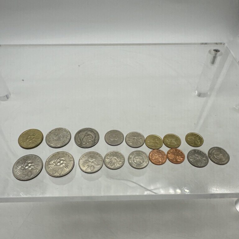 Read more about the article 17 Vintage Singapore Coins From The 1960-1980’s