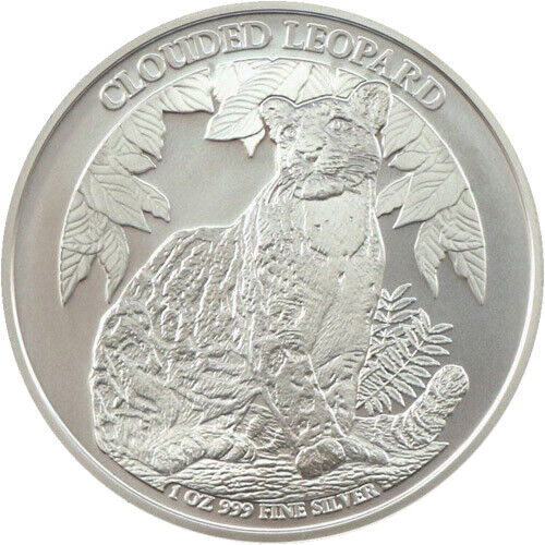 Read more about the article 2023 1 oz Cambodia Silver Clouded Leopard Coin (BU)