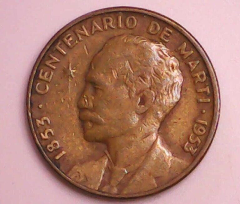 Read more about the article RARE-Coin – 1853 -1953 CENTENARIO DE MARTI  1 Cent -Golden COLOR