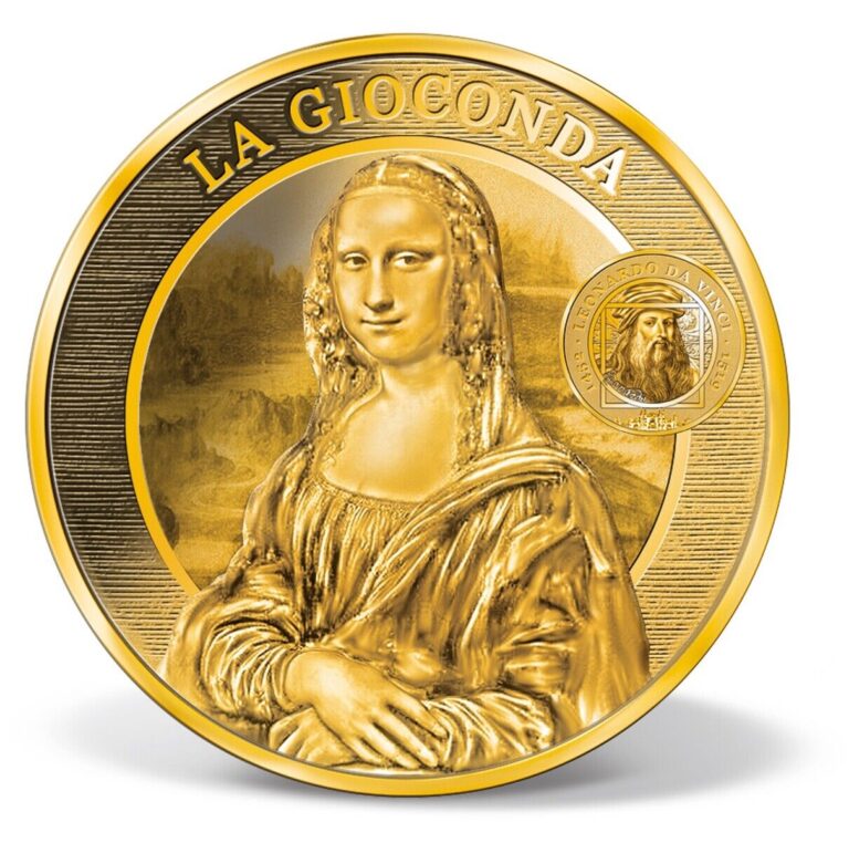 Read more about the article 2021 Togo Gold Proof Coin Art La Gioconda Mona Lisa Leonardo da Vinci Painter