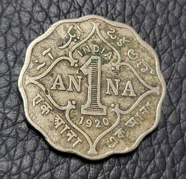 Read more about the article 1920 British India 1 Anna Coin