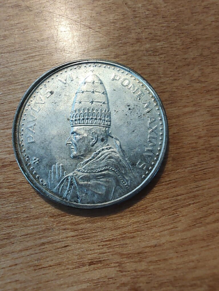 Read more about the article Silver Vatican Coin Pavlvs VI Pont Maximvs